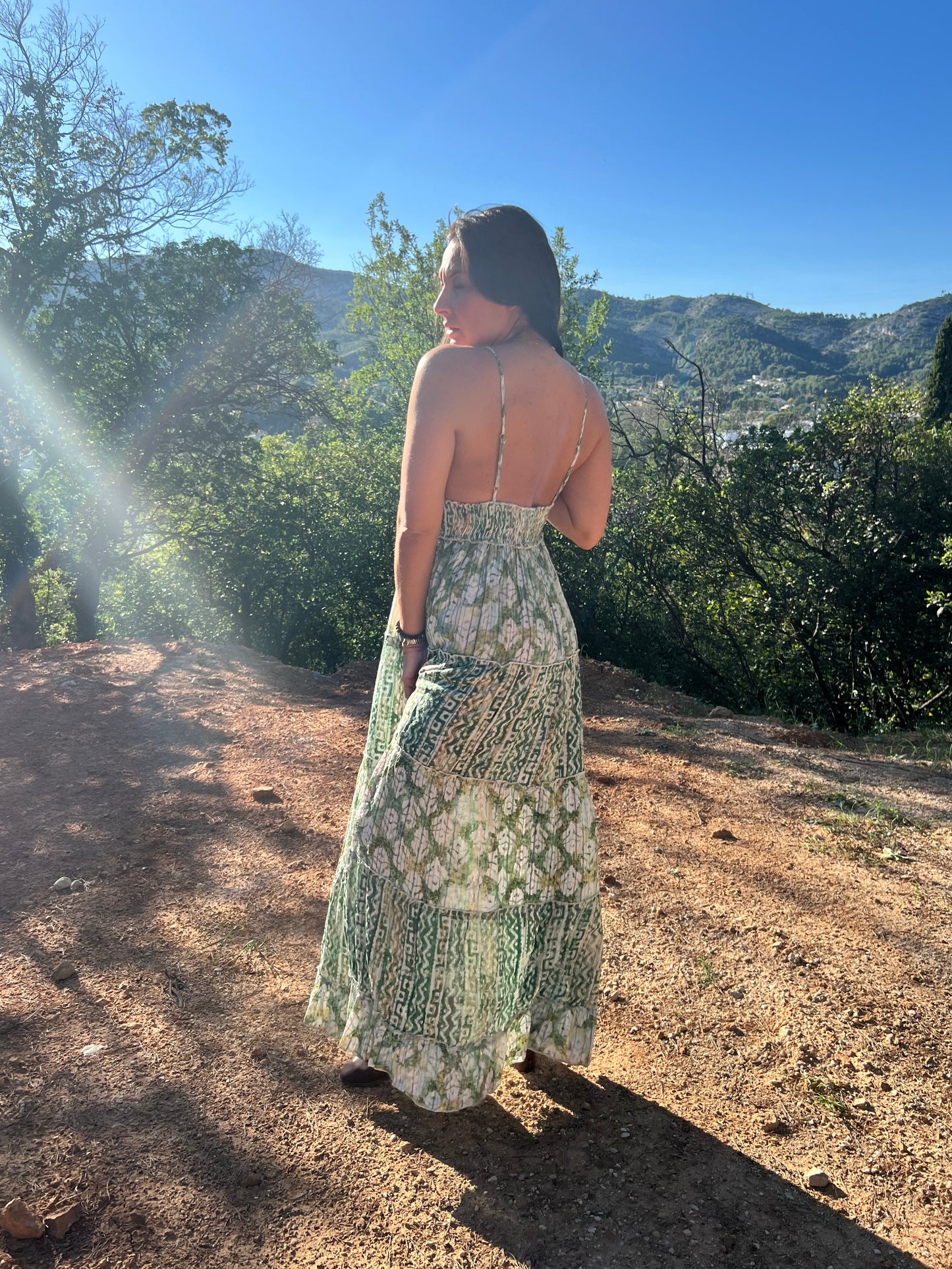 Robe longue Bohème Gina