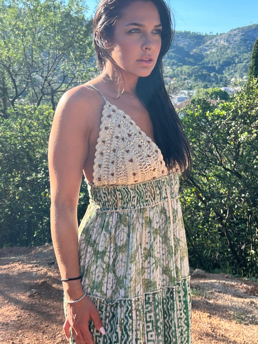 Robe longue Bohème Gina